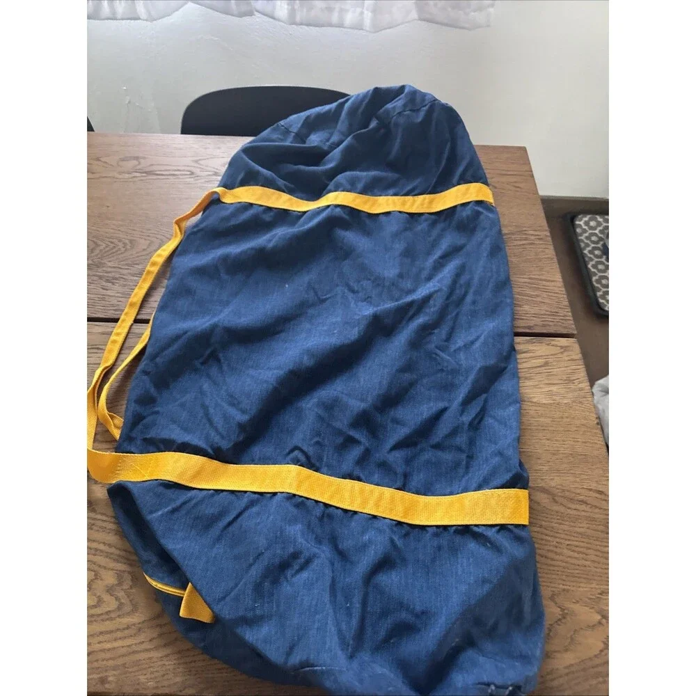 Vtg Union Pacific Railroad Salt Lake Derrick Crew Large Duffle Bag early 80's?